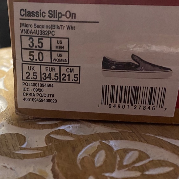 Vans Classic Slip~On Micro Sequin - Picture 5 of 5